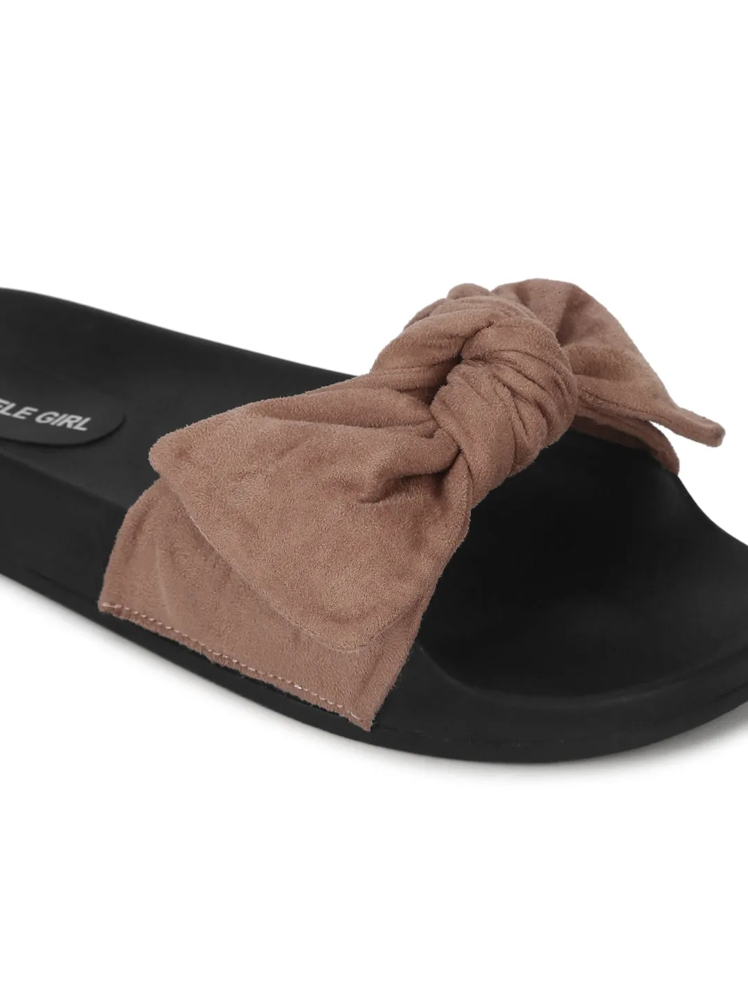 Nackte Mikro-Bogen-Sandalen