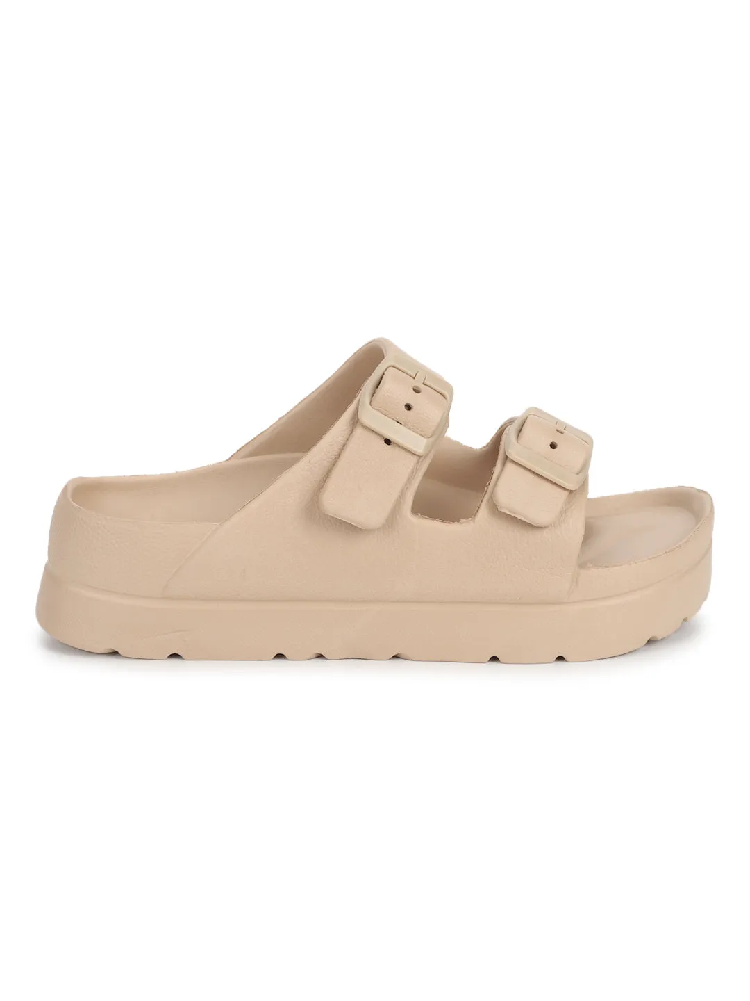 Nackte PU-Schlupfschuhe (TC-ROME1-NUD)