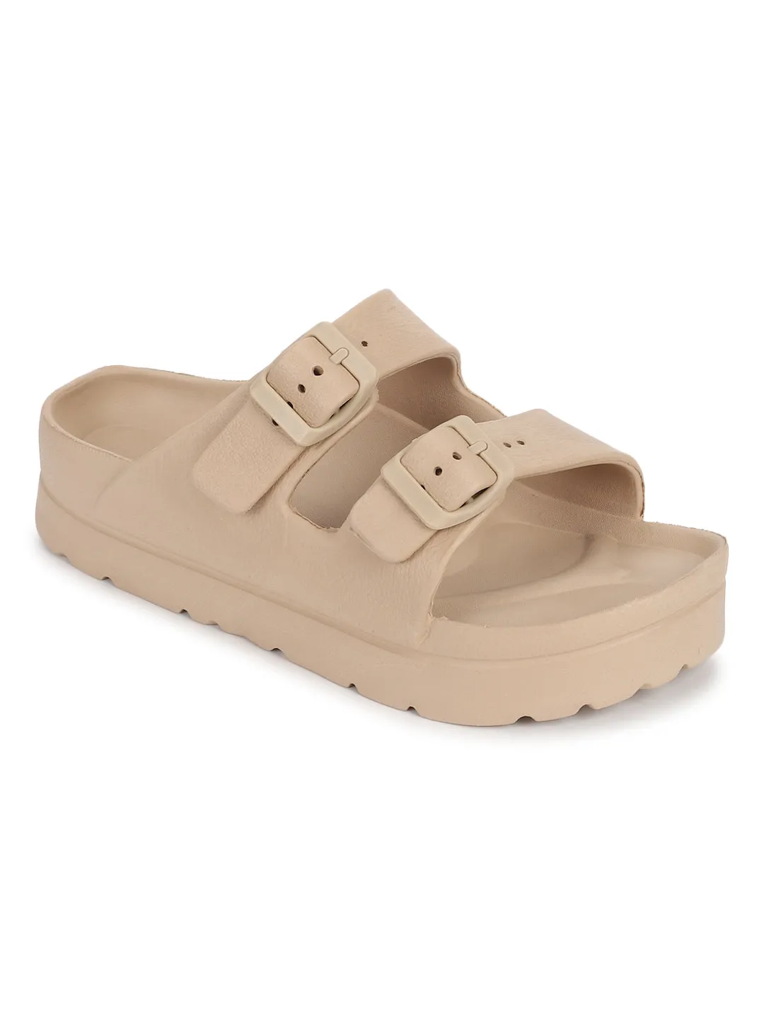 Nackte PU-Schlupfschuhe (TC-ROME1-NUD)