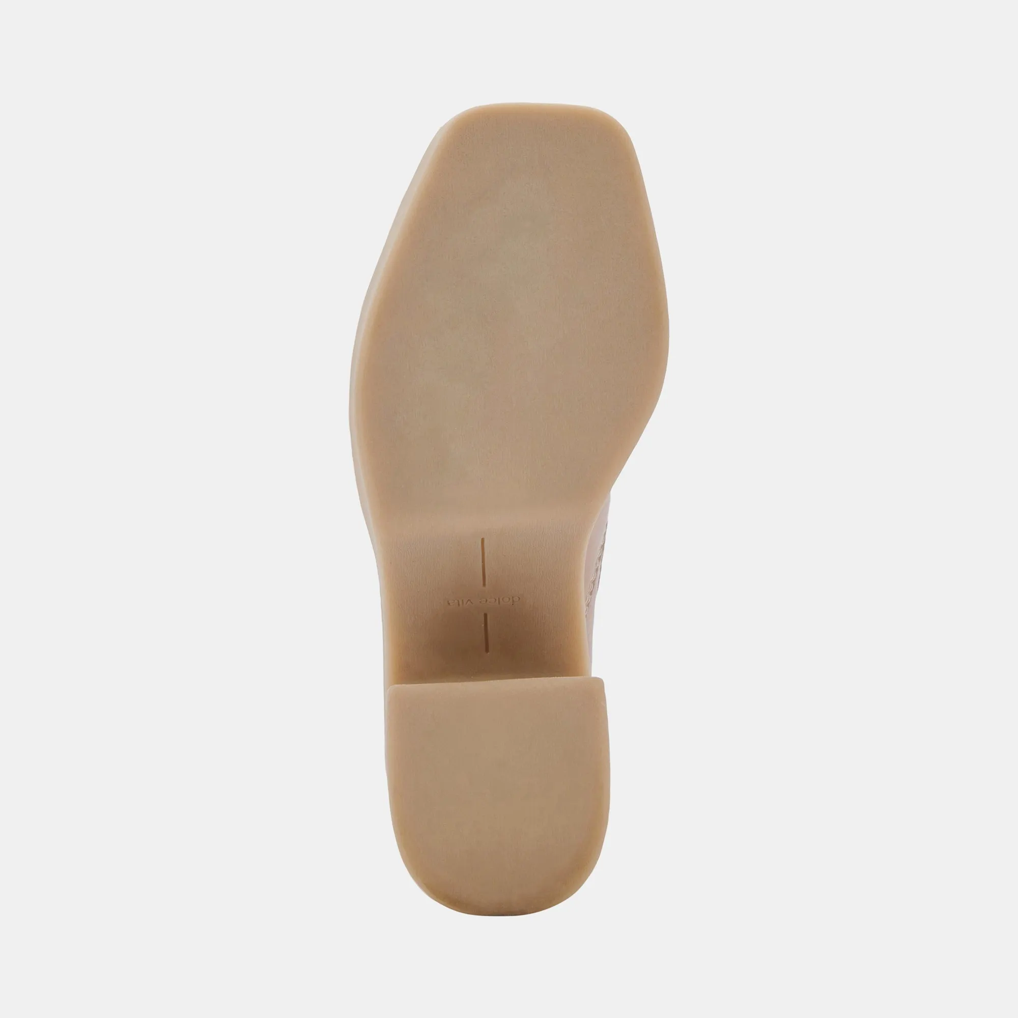 ODINA STIEFEL IN TAUPFARBENEM LEDER
