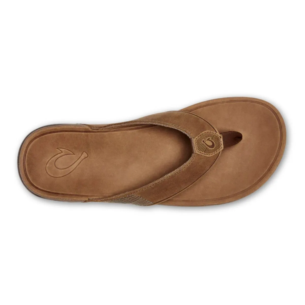 OluKai Herren Tuahine Toffee Leder
