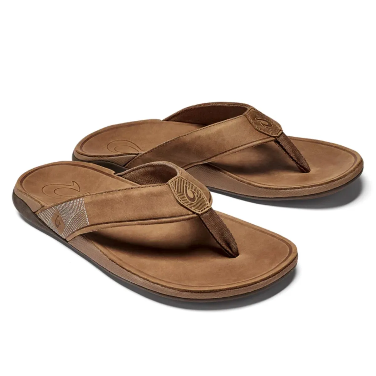 OluKai Herren Tuahine Toffee Leder