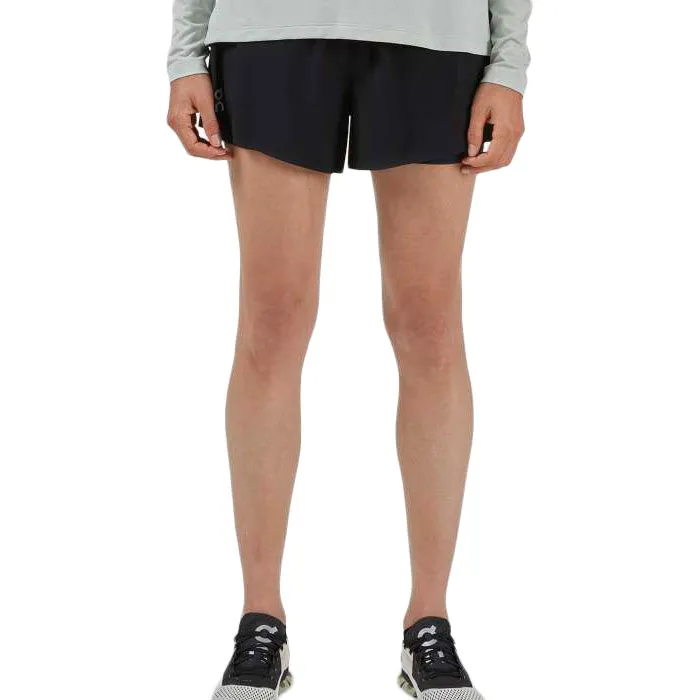 Über Damen-Laufshorts - Schwarze On Cloud Schuhe