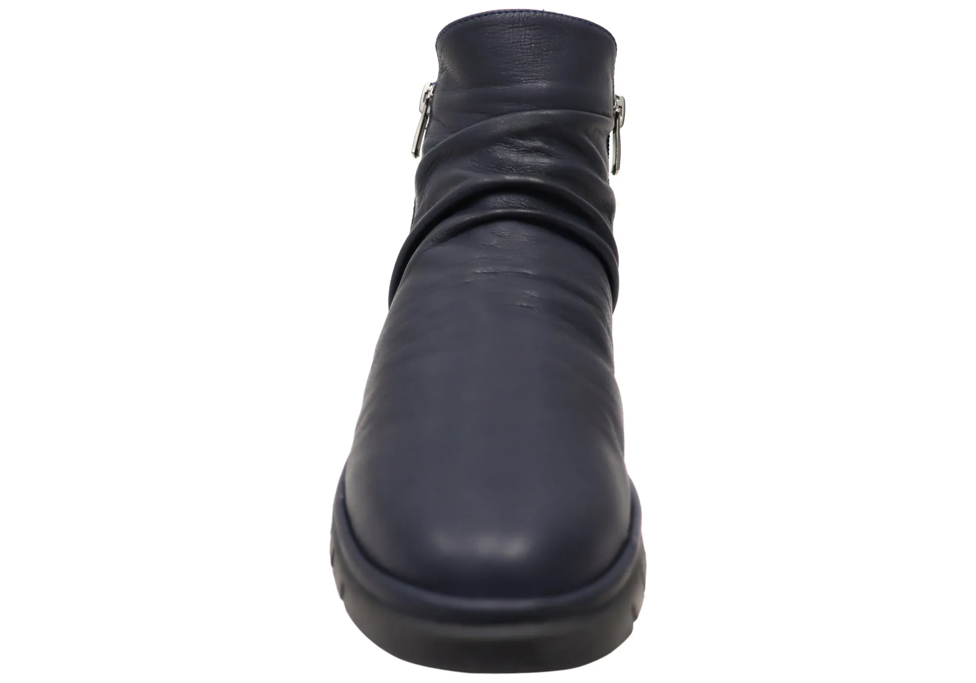 Orizonte Nessie Damen Europäische Bequemlichkeit Leder Knöchelstiefel Orizonte Schuhe