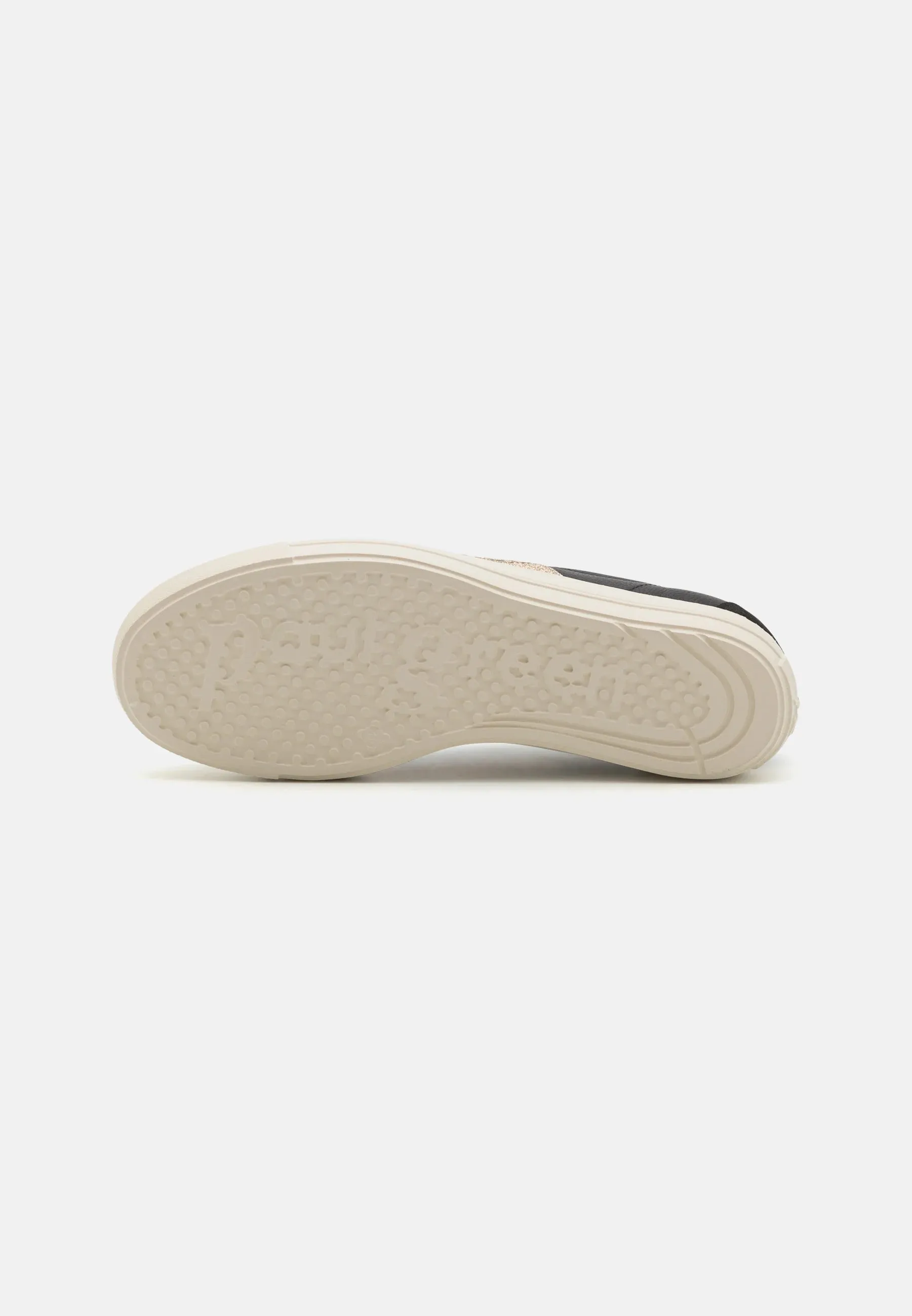 Paul Green Black Platform Trainer mit Glitzer