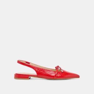 PAYGE FLATS CHILI CRUNKEL-LACKLEDER