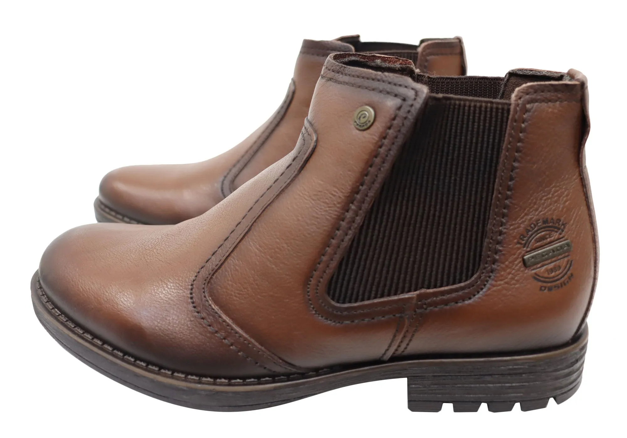 Pegada Highland Herren Brasilianische Bequeme Leder Chelsea Stiefel Pegada Schuhe