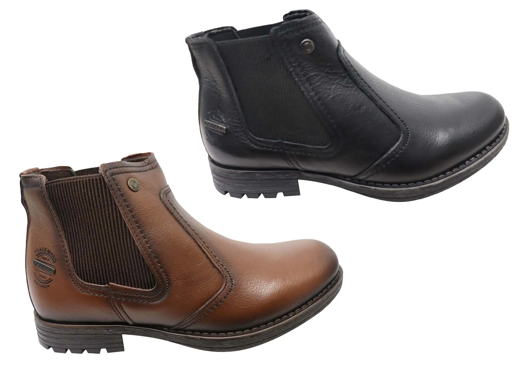 Pegada Highland Herren Brasilianische Bequeme Leder Chelsea Stiefel Pegada Schuhe