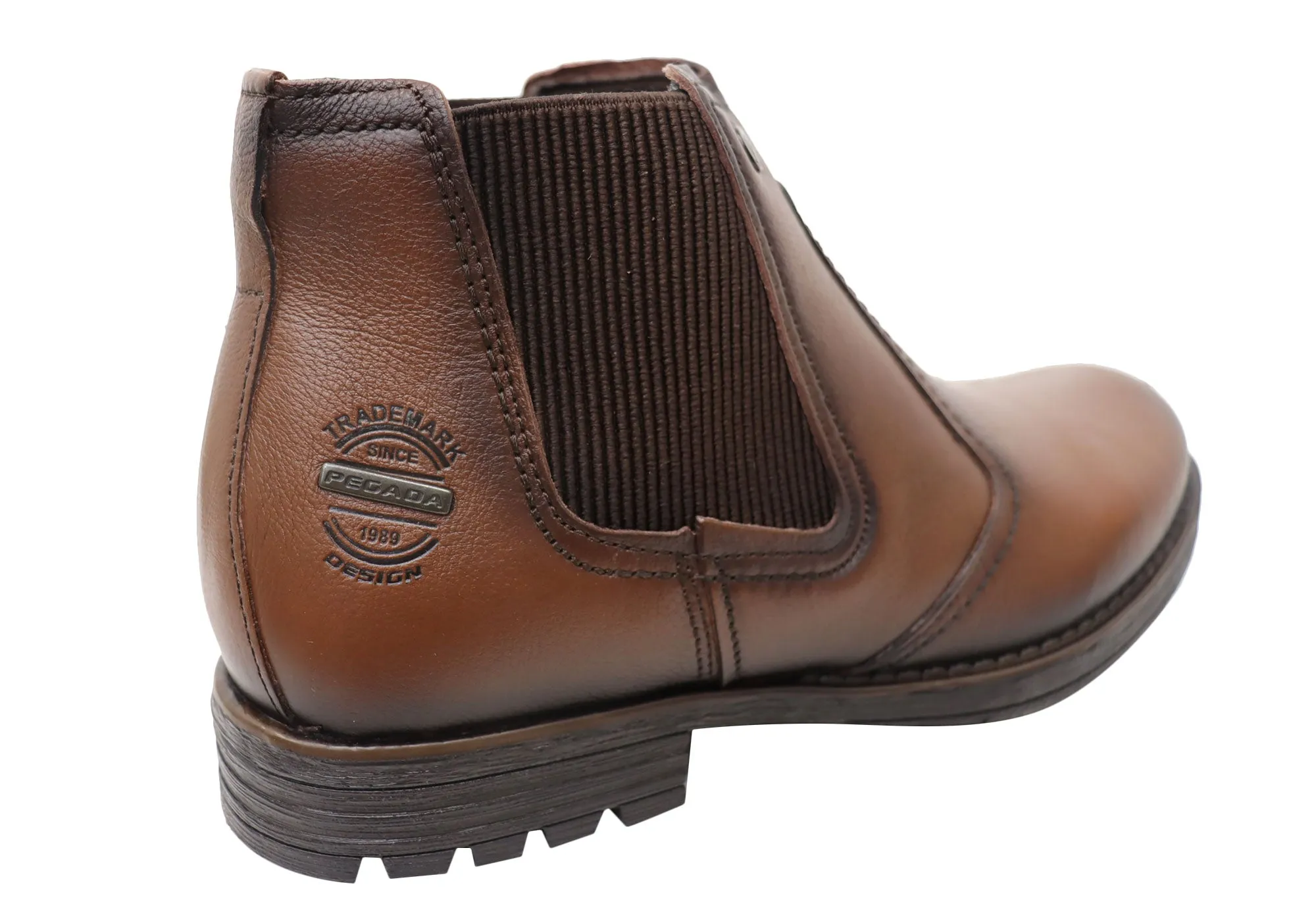 Pegada Highland Herren Brasilianische Bequeme Leder Chelsea Stiefel Pegada Schuhe
