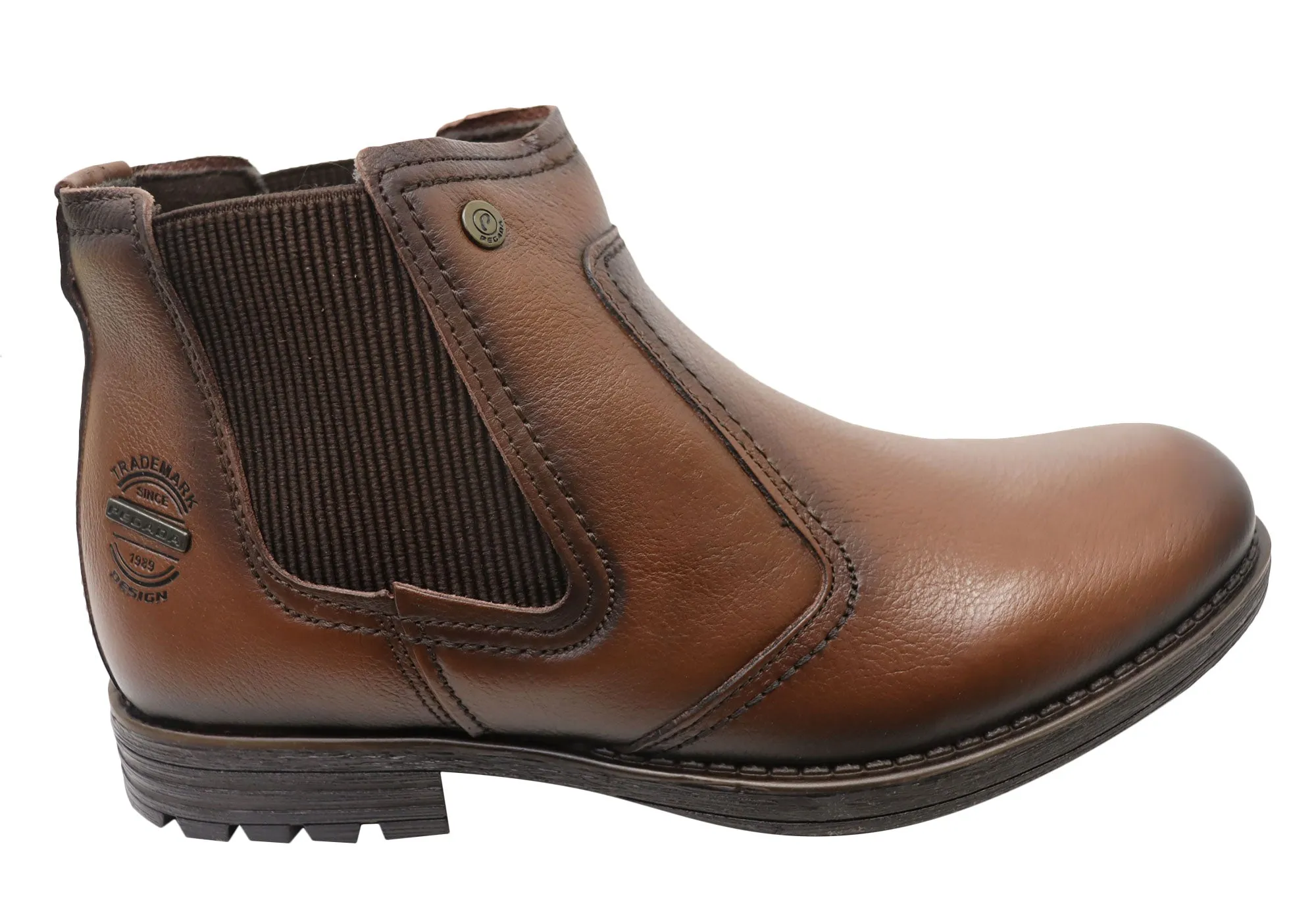 Pegada Highland Herren Brasilianische Bequeme Leder Chelsea Stiefel Pegada Schuhe