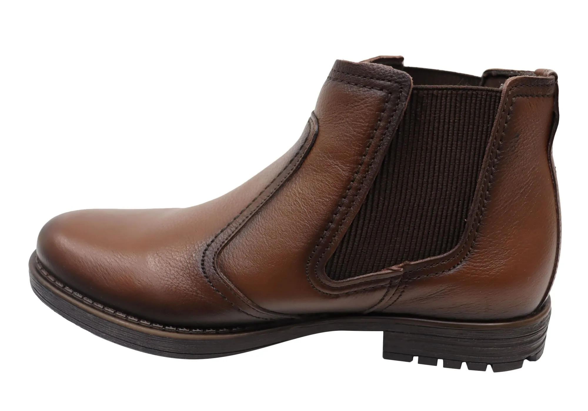 Pegada Highland Herren Brasilianische Bequeme Leder Chelsea Stiefel Pegada Schuhe