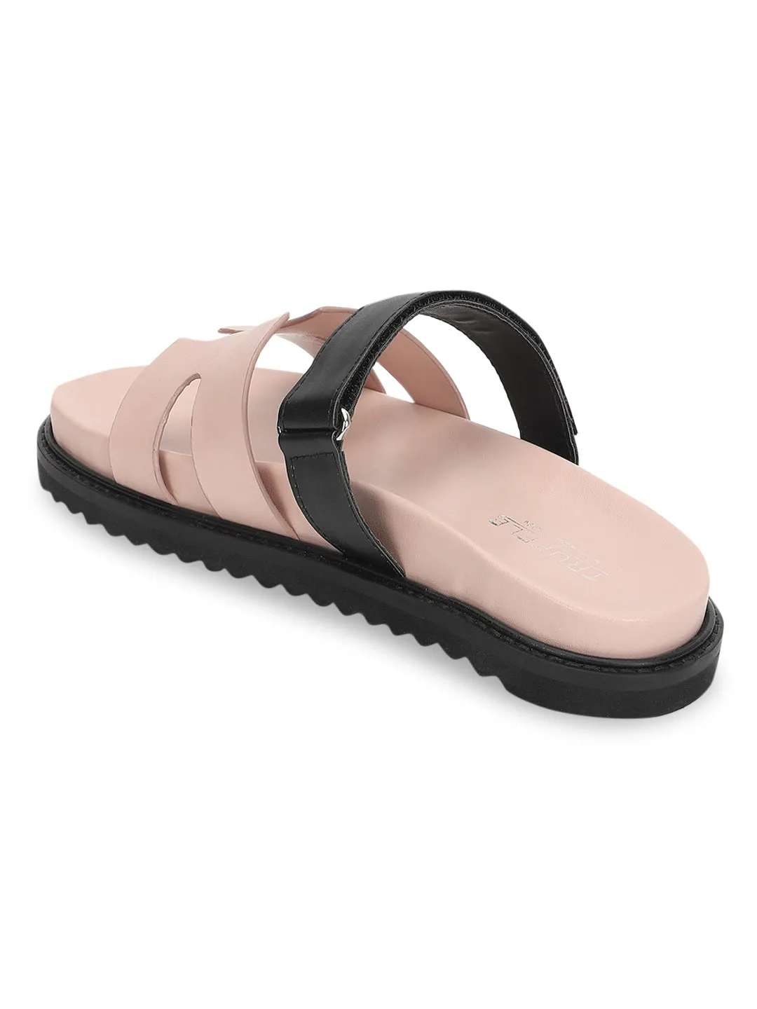 Rosa PU Schlupf-Flats (TC-OS-0301-PNK)