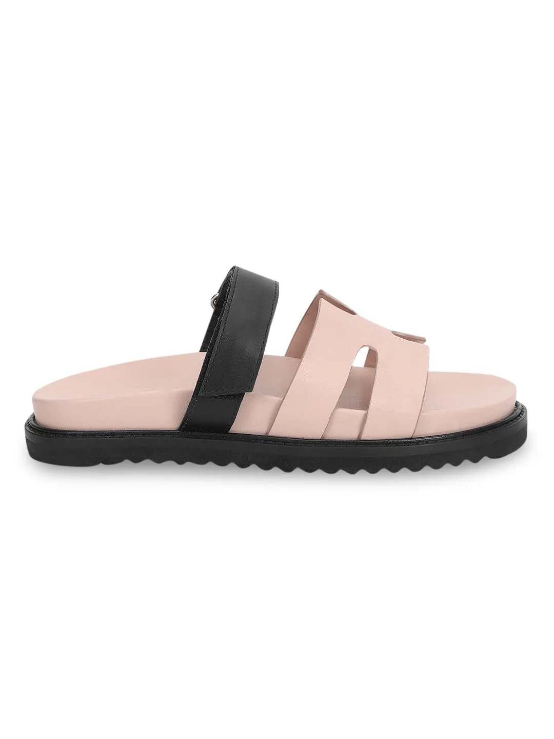 Rosa PU Schlupf-Flats (TC-OS-0301-PNK)
