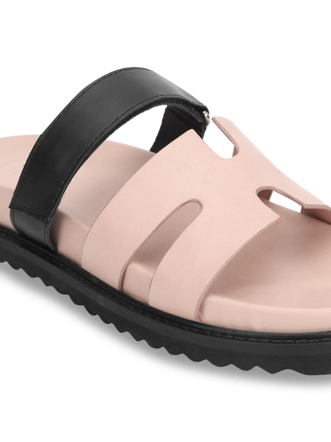 Rosa PU Schlupf-Flats (TC-OS-0301-PNK)