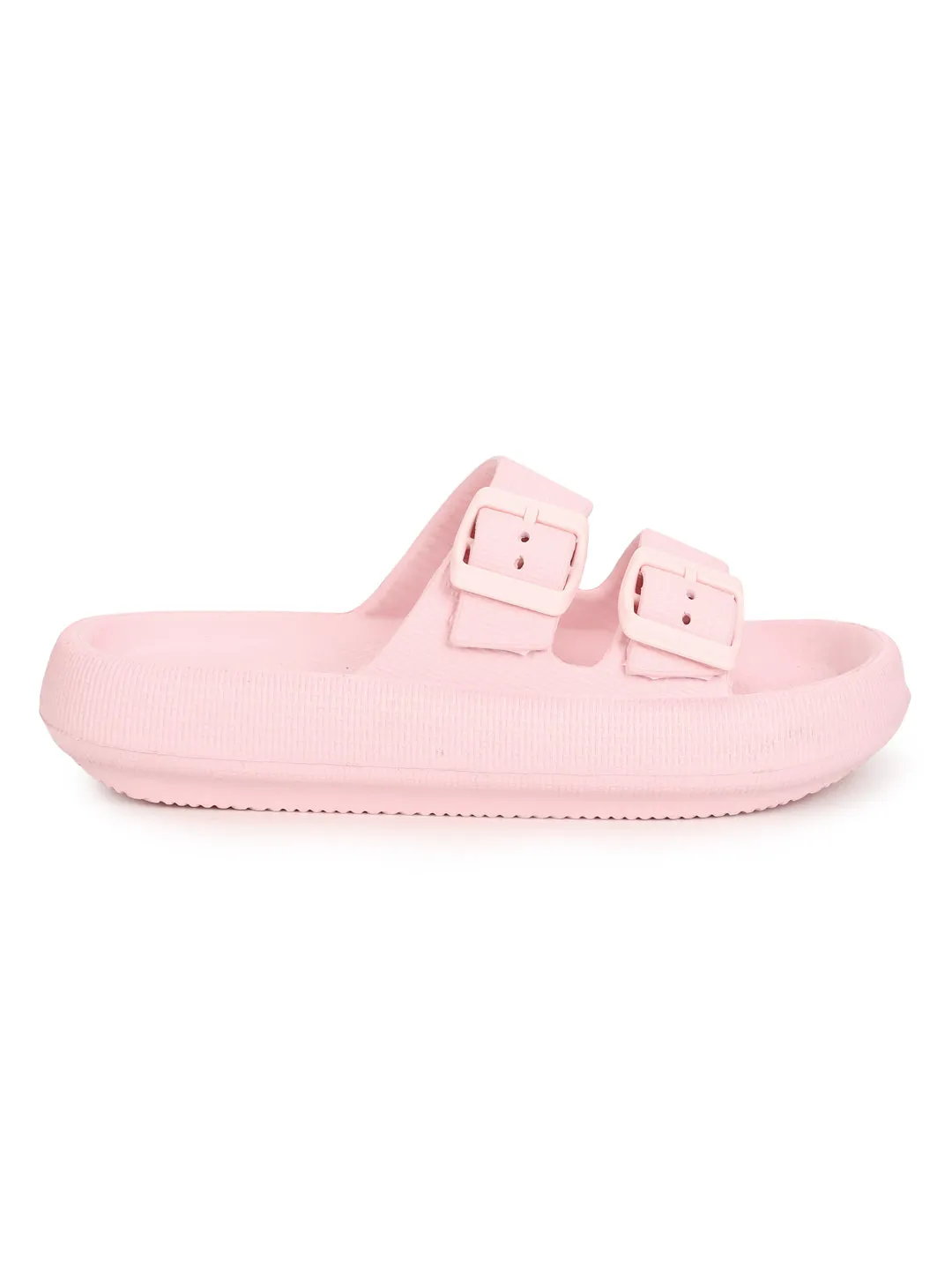 Pink PU Schlupf-Flats (TC-RS3255-PNK)