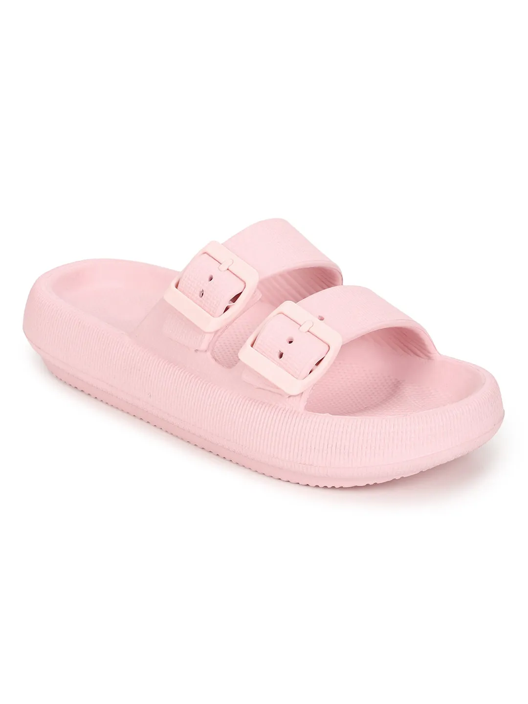 Pink PU Schlupf-Flats (TC-RS3255-PNK)