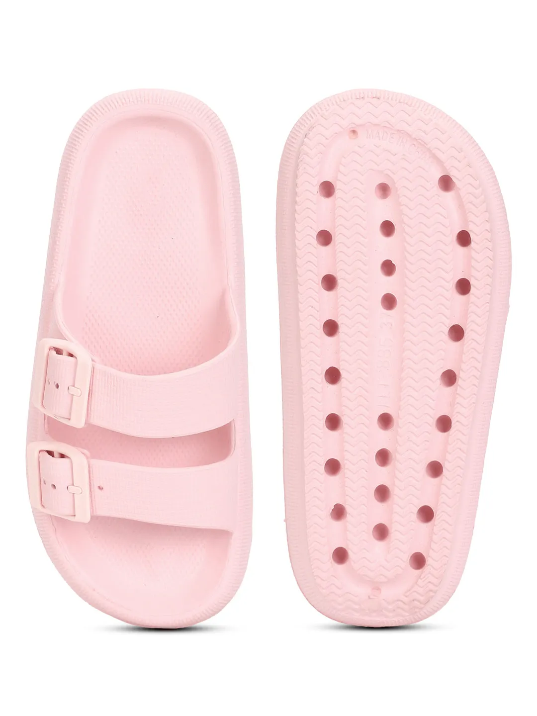 Pink PU Schlupf-Flats (TC-RS3255-PNK)