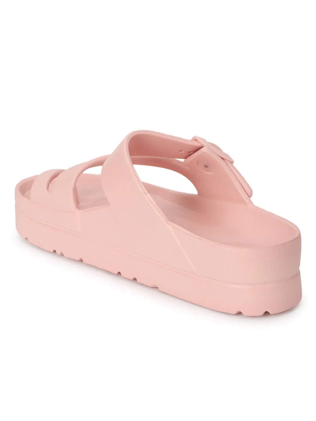 Pink PU Schlupf-Flats (TC-RS3481-PNK)