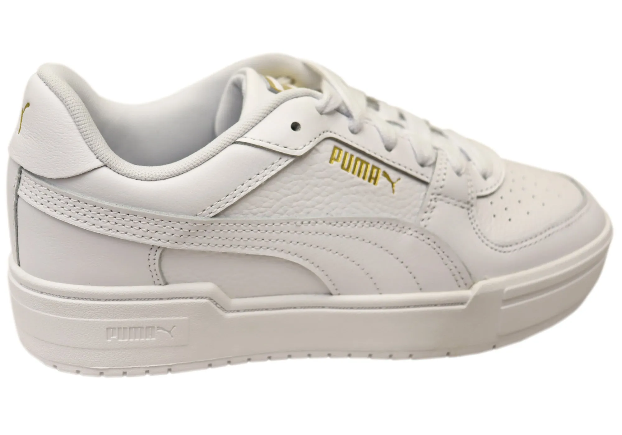 Puma Herren CA Pro Classic Bequeme Weiße Schnürsneaker Puma Schuhe