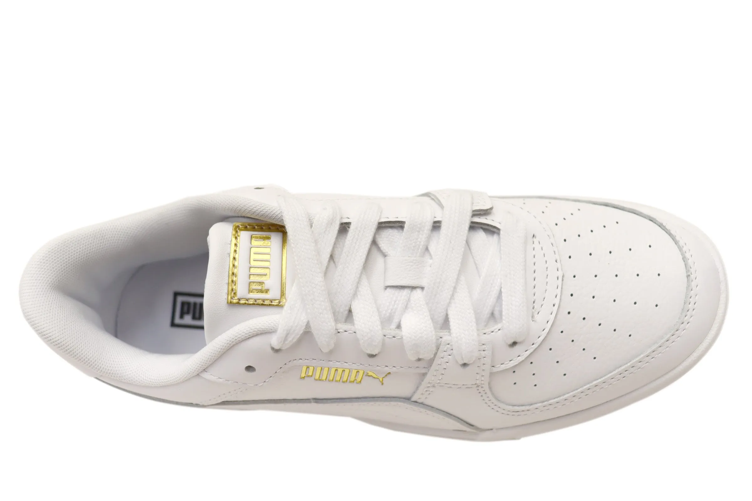 Puma Herren CA Pro Classic Bequeme Weiße Schnürsneaker Puma Schuhe