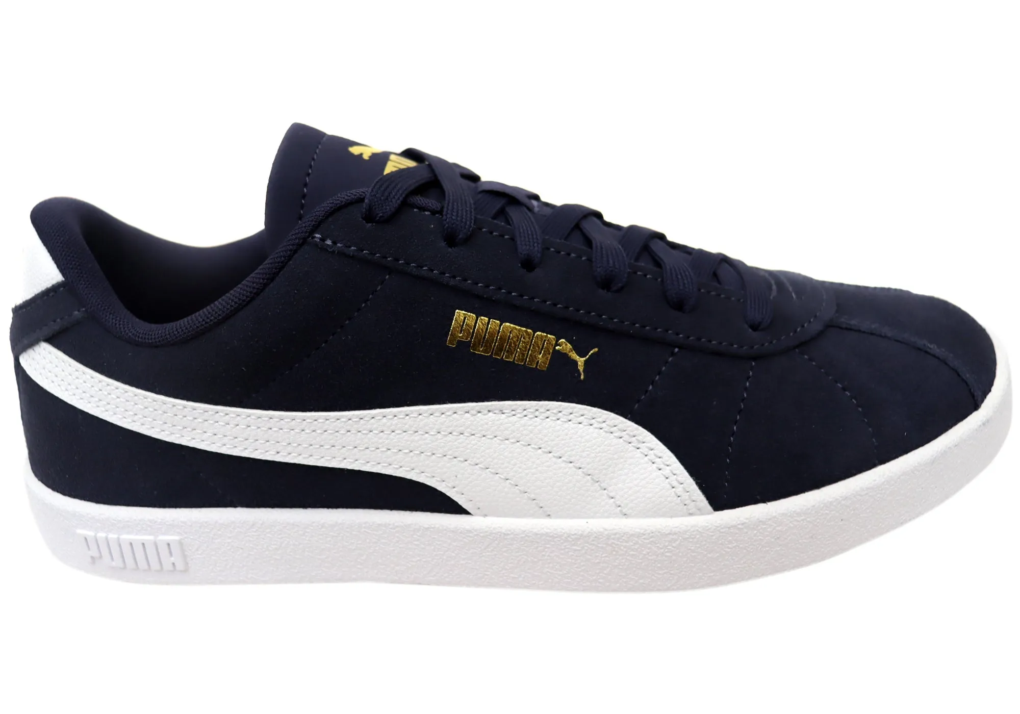 Puma Herren Club II Bequeme Lederschnürschuhe Puma Schuhe