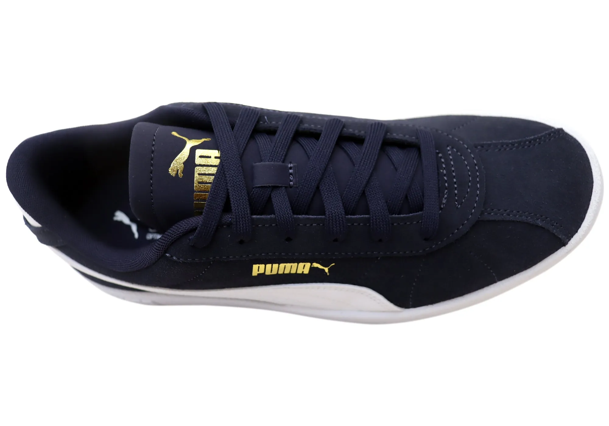 Puma Herren Club II Bequeme Lederschnürschuhe Puma Schuhe