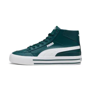 PUMA Men's Court Classic Vulc Mid Sneakers Hey Dude Shoes