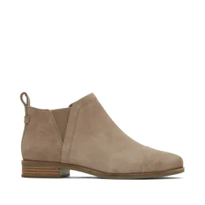Reese Stiefelette in Taubgrauem Wildleder