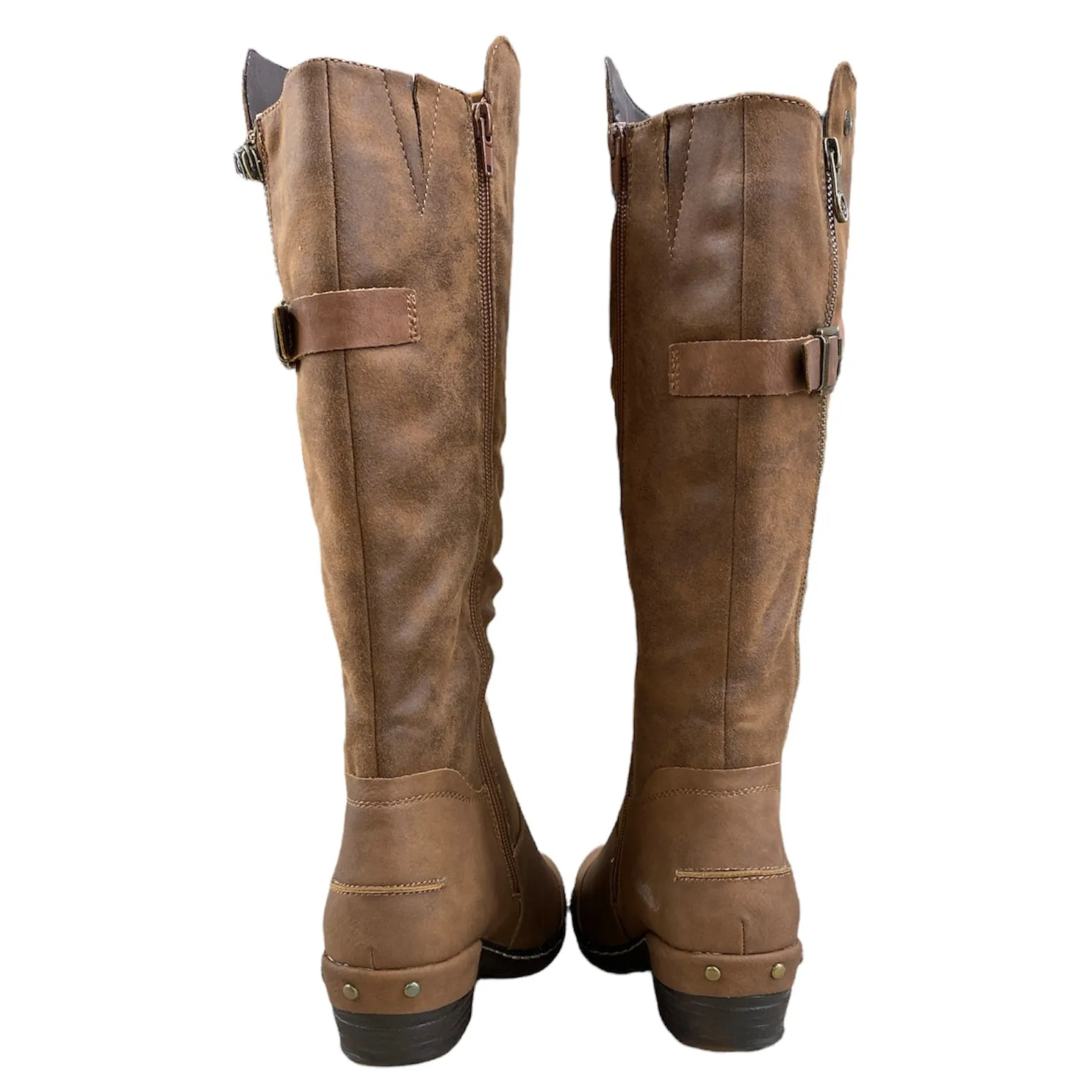 Rieker Schuhe 93654-22 Braune Stiefelette Reitstiefel RTex