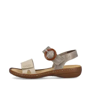 Rieker Damen Regina Z3 Sandale in Cliff/Perle