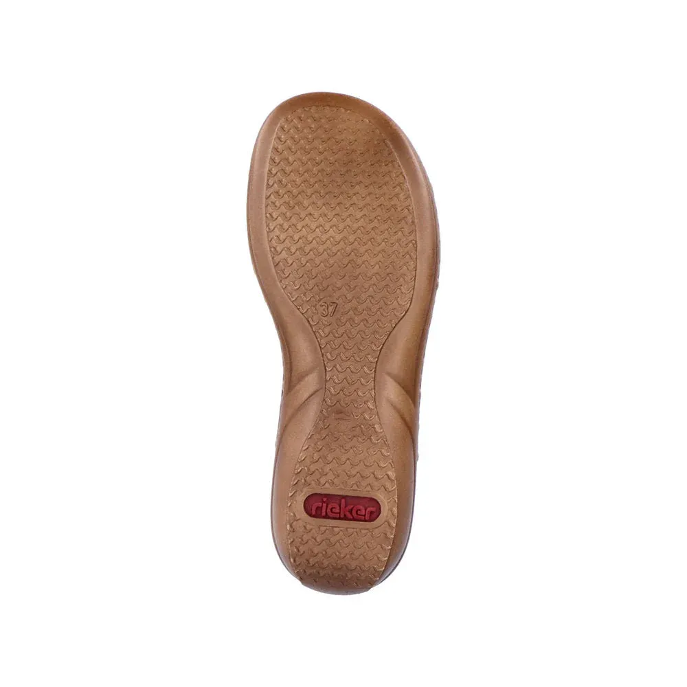 Rieker Damen Regina Z3 Sandale in Cliff/Perle