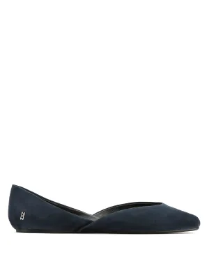 Rin Navy Wildleder