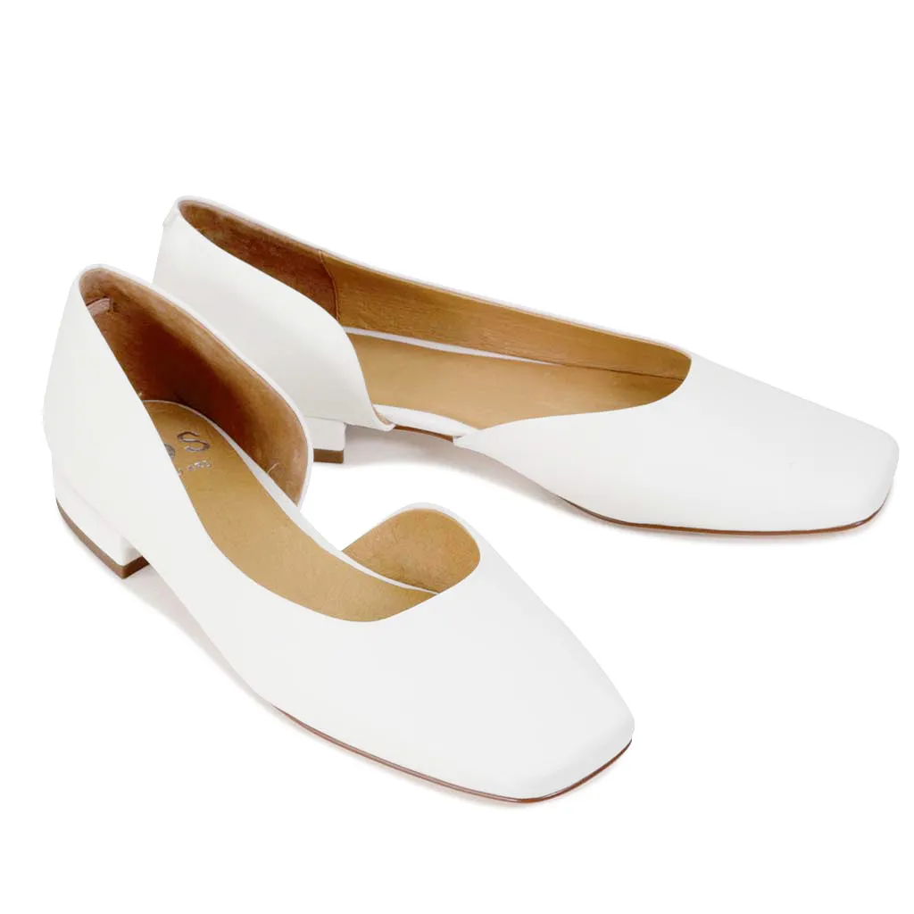ROCHEL LEDERBALLERINAS