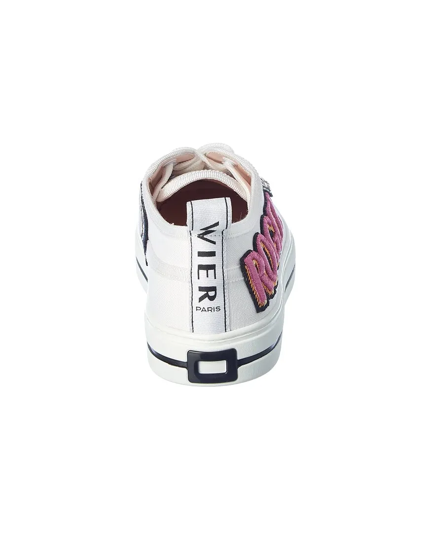 Roger Vivier Call Me Vivier Patch Canvas Sneaker Schuhe_Roger-Vivier
