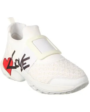 Roger Vivier Neopren & Spitze Sneaker Schuhe_Roger-Vivier