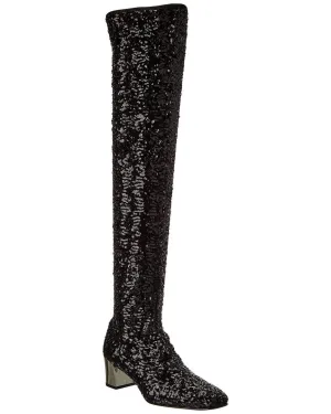 Roger Vivier Pailletten Stiefeletten_Kniehoch_Roger-Vivier