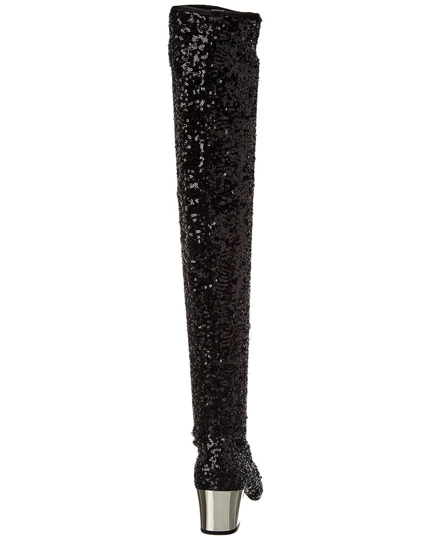 Roger Vivier Pailletten Stiefeletten_Kniehoch_Roger-Vivier