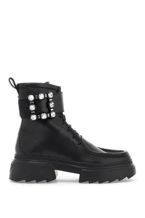 Roger Vivier Wallaviv Leather Ankle Boots Shoes_Roger-Vivier