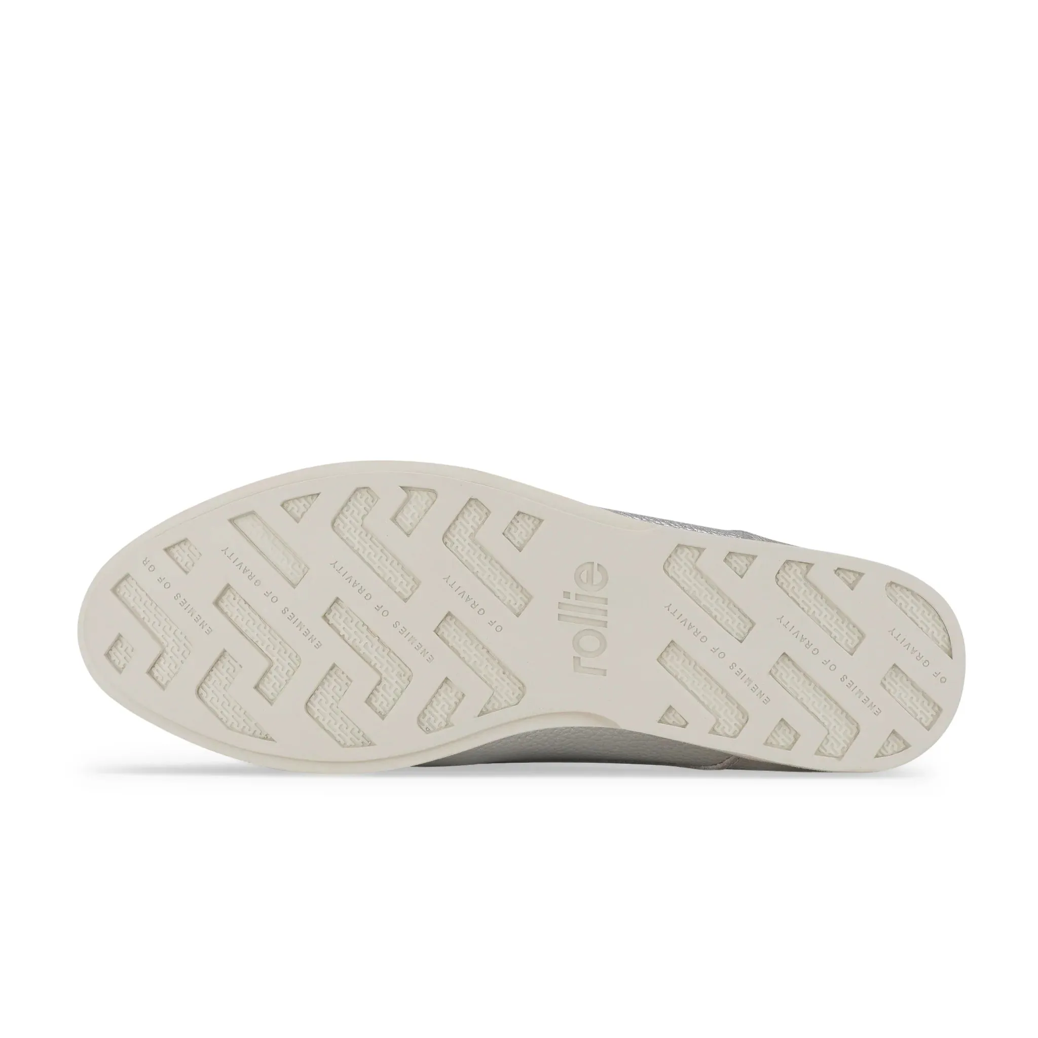 Rollie Derby Super Weiche Silber Schuhe_Rollie