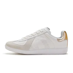 Rollie Pace Weiß/Gold - LETZTES PAAR Größe 42 Schuhe_Rollie