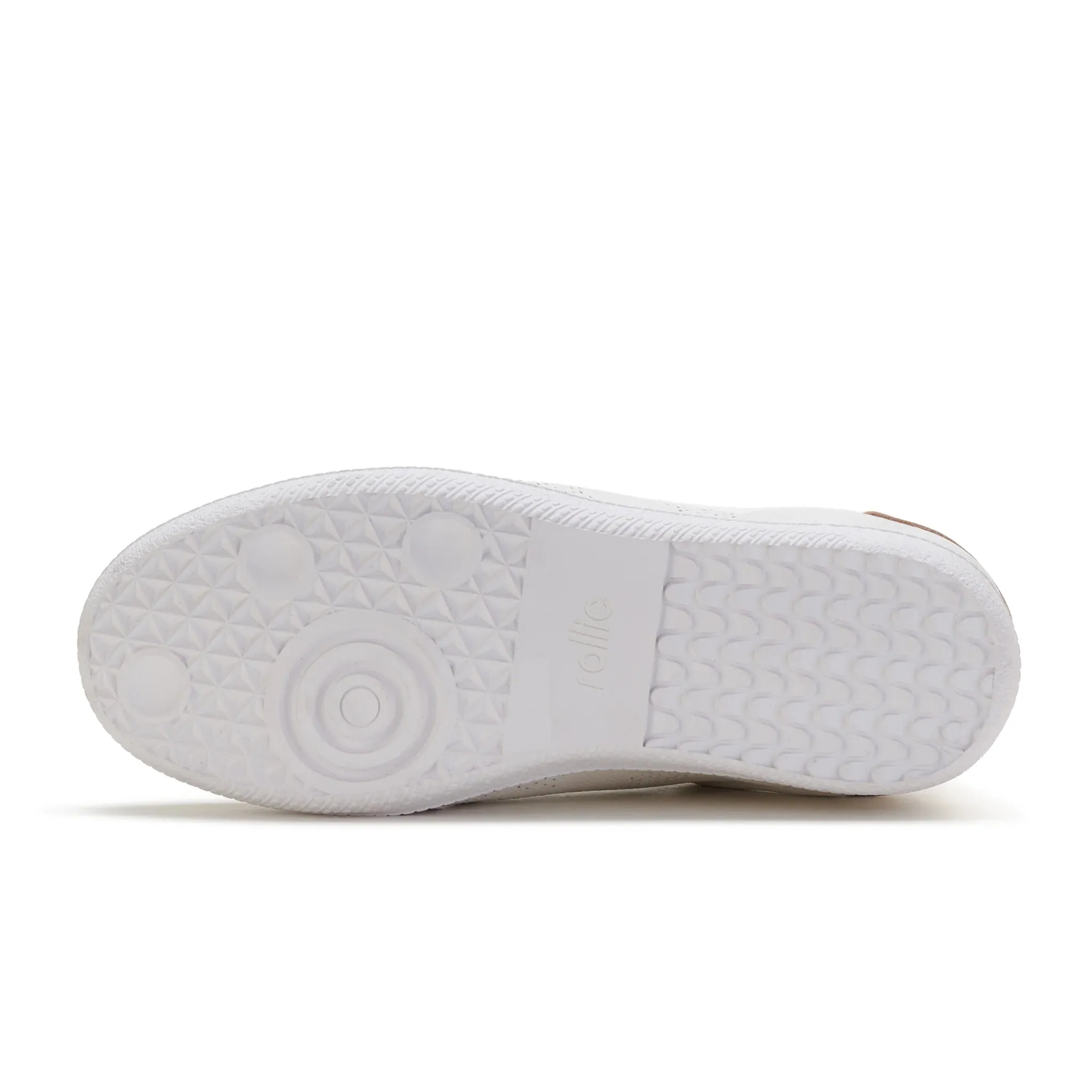 Rollie Pace Weiß/Gold - LETZTES PAAR Größe 42 Schuhe_Rollie