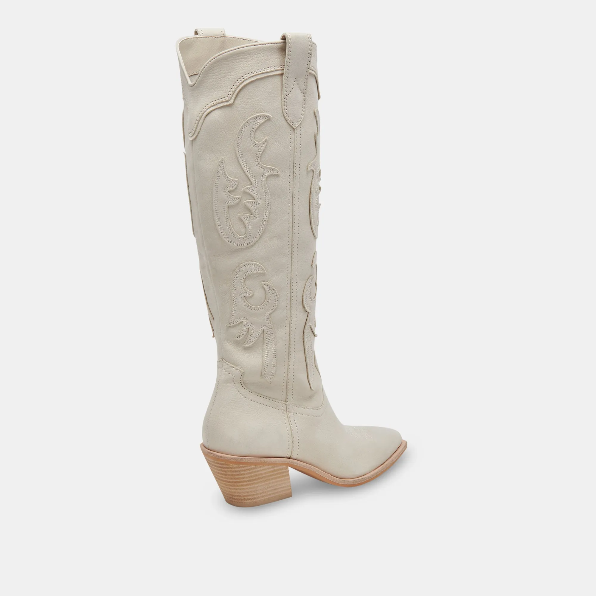 SAMSIN STIEFEL ELFENBEIN NUBUK