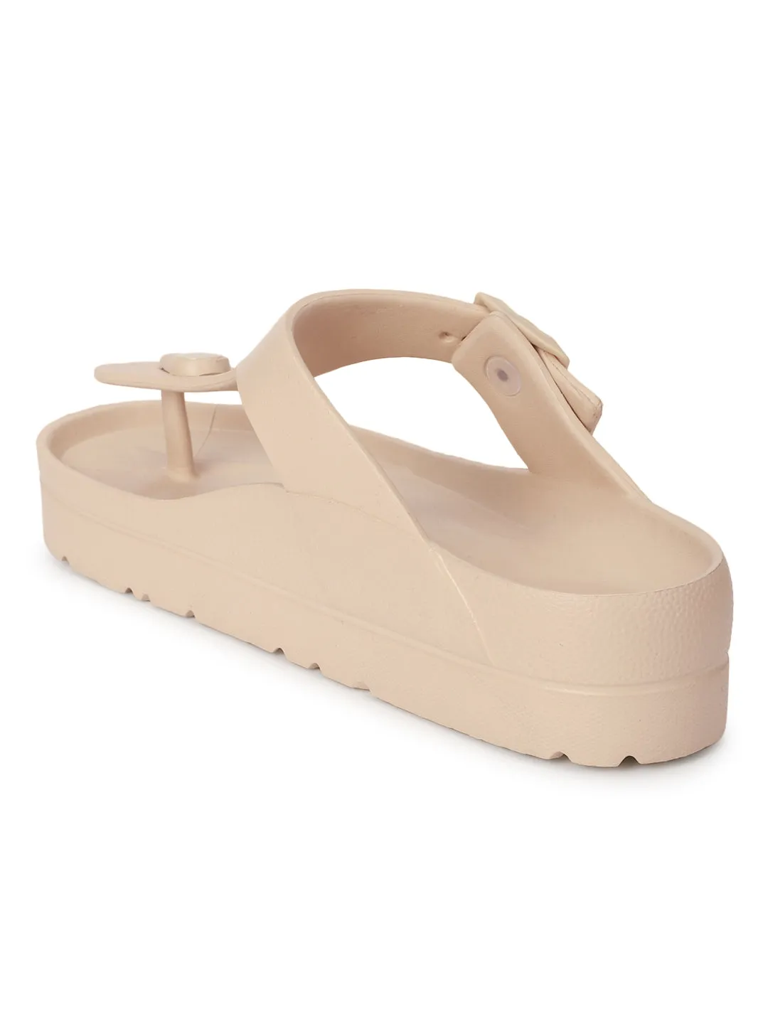 Sand PU Schlupf-Slipper (TC-RS3480-SND)