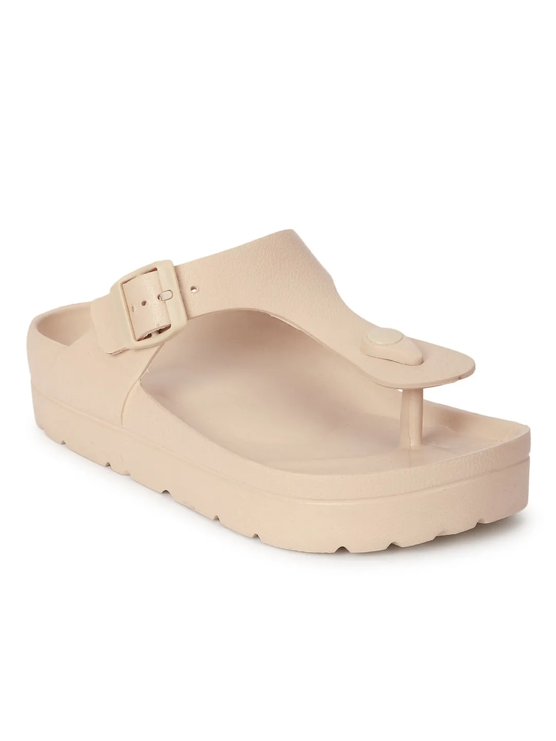Sand PU Schlupf-Slipper (TC-RS3480-SND)