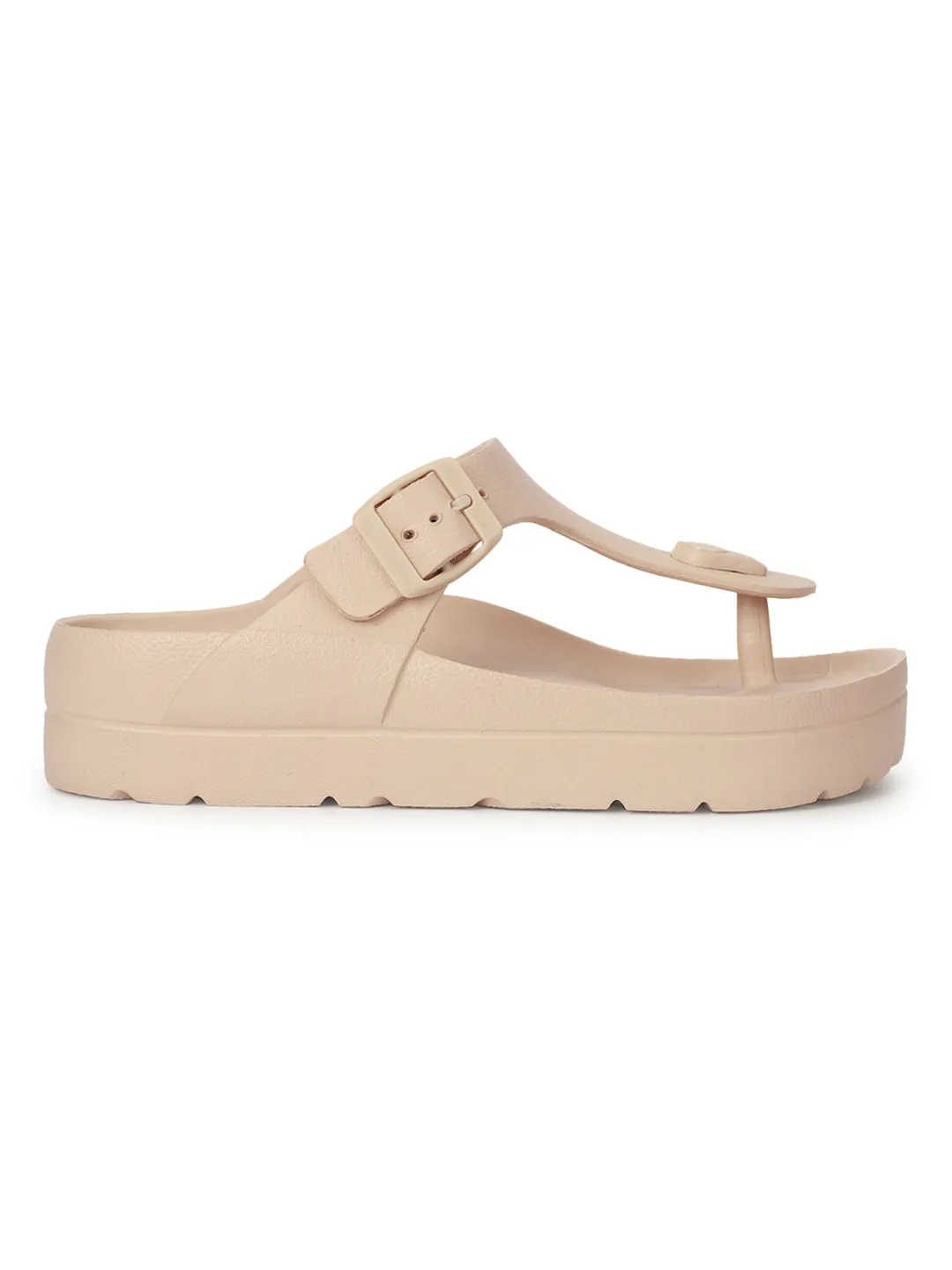 Sand PU Schlupf-Slipper (TC-RS3480-SND)