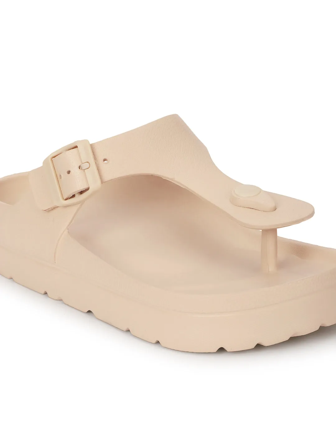 Sand PU Schlupf-Slipper (TC-RS3480-SND)