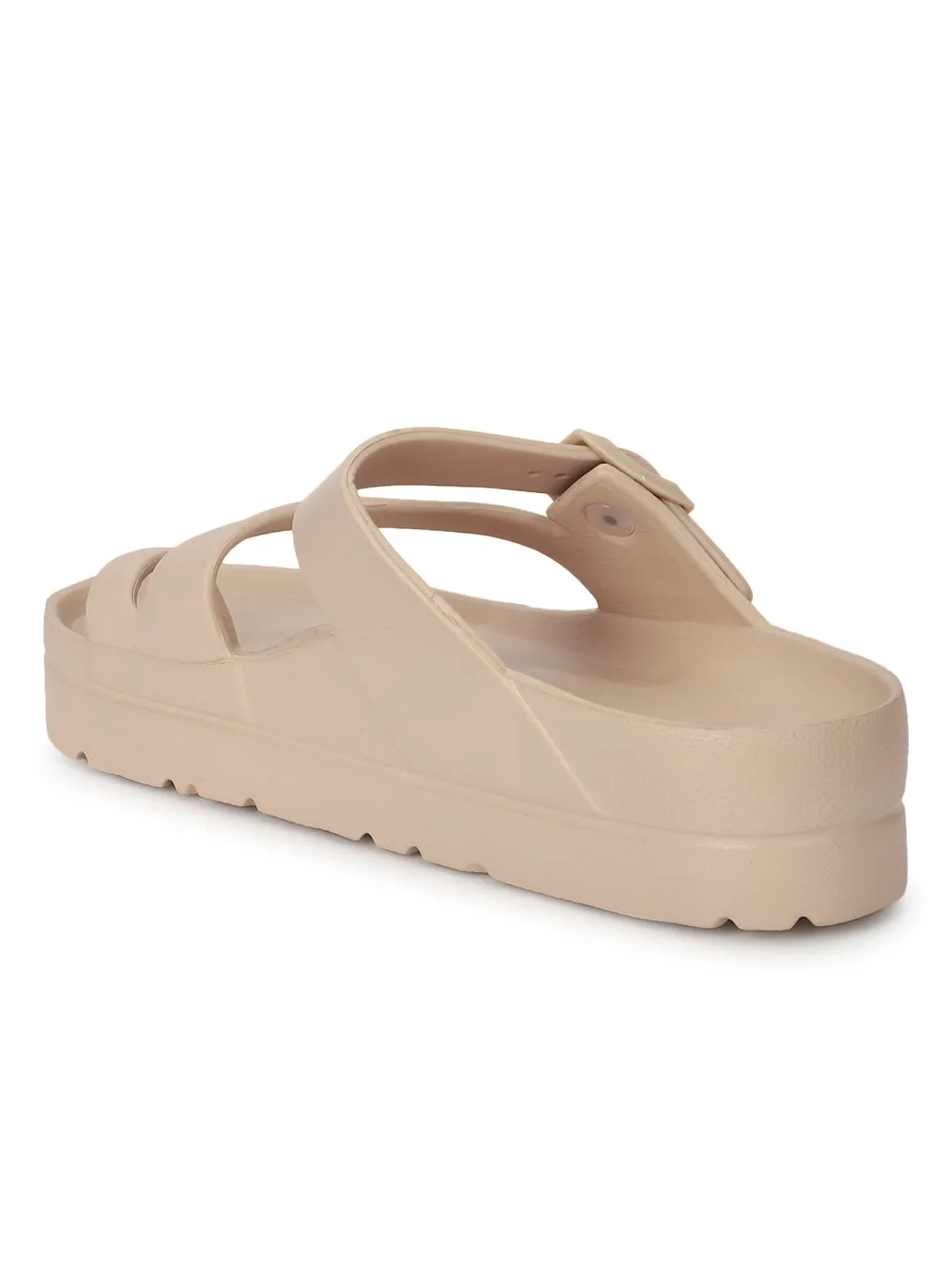 Sand PU Schlupf-Slipper (TC-RS3481-SND)