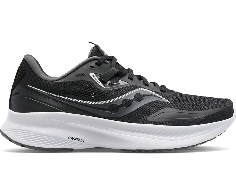 Saucony Schuhe Damen Guide 15 Schwarz/Weiß