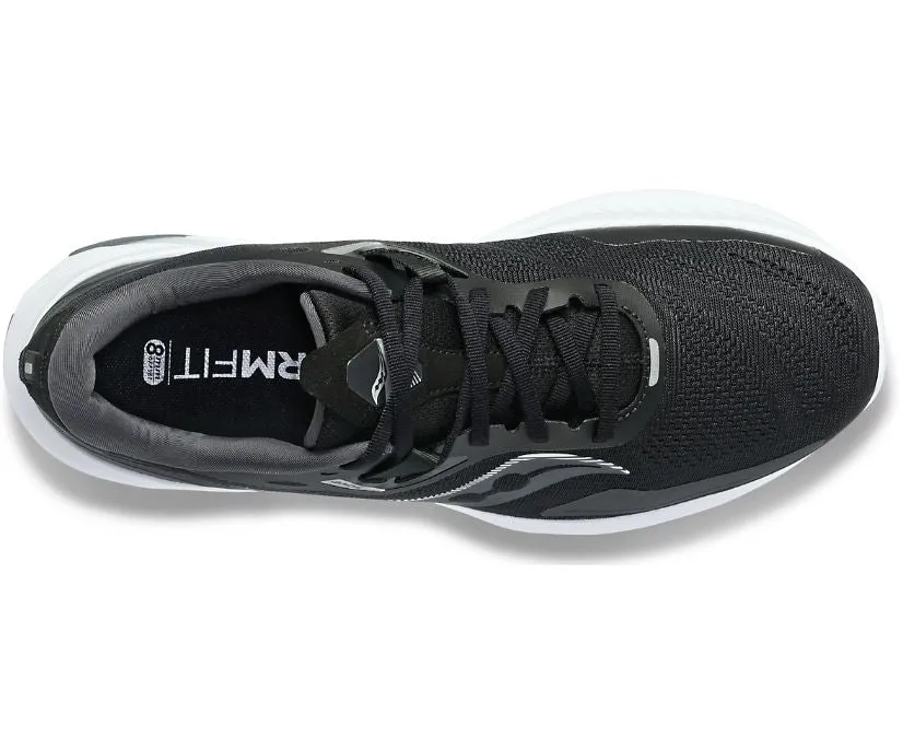Saucony Schuhe Damen Guide 15 Schwarz/Weiß