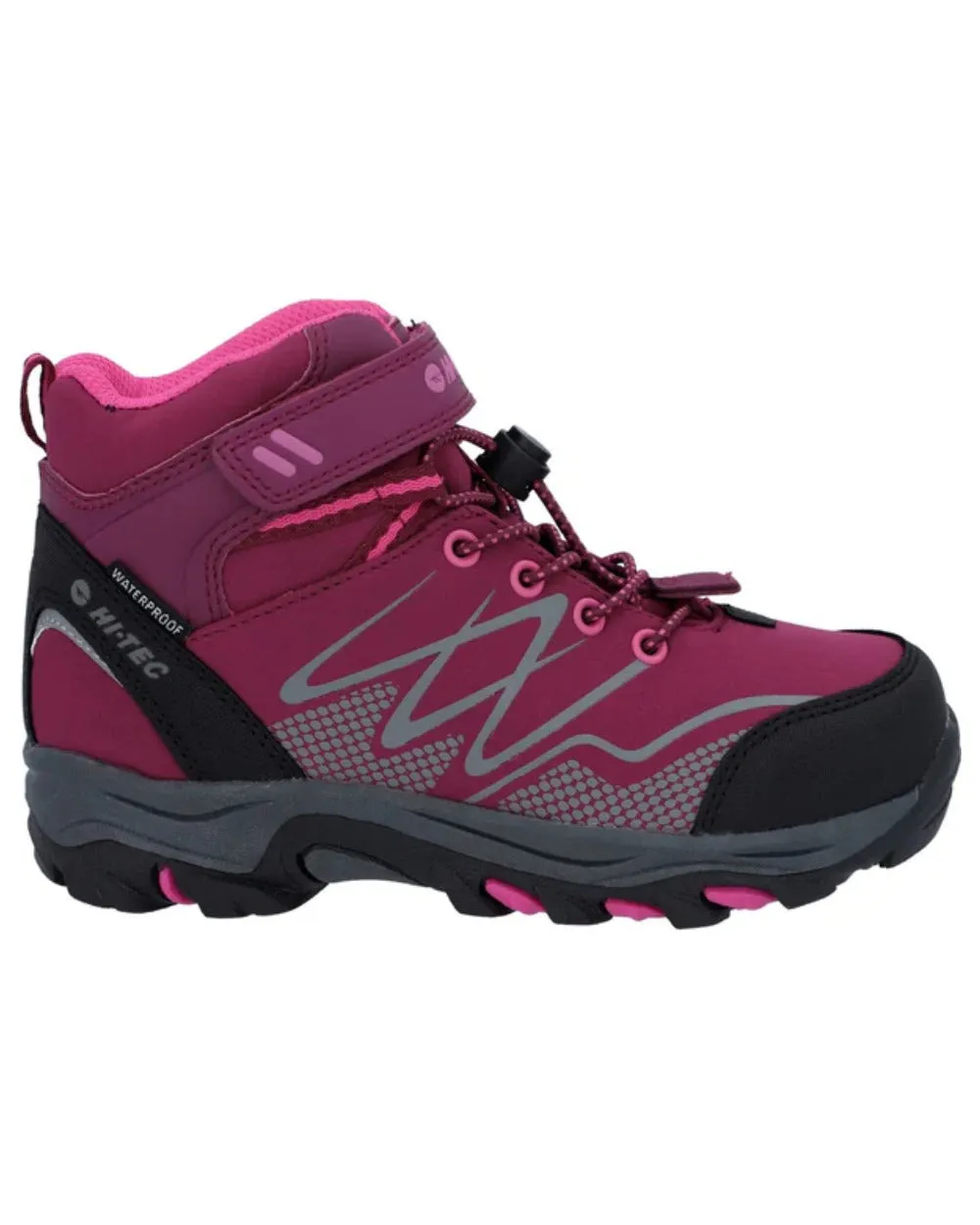 Schuhe Hi-Tec Hi-Tec Kinder Blackout Mid Stiefel